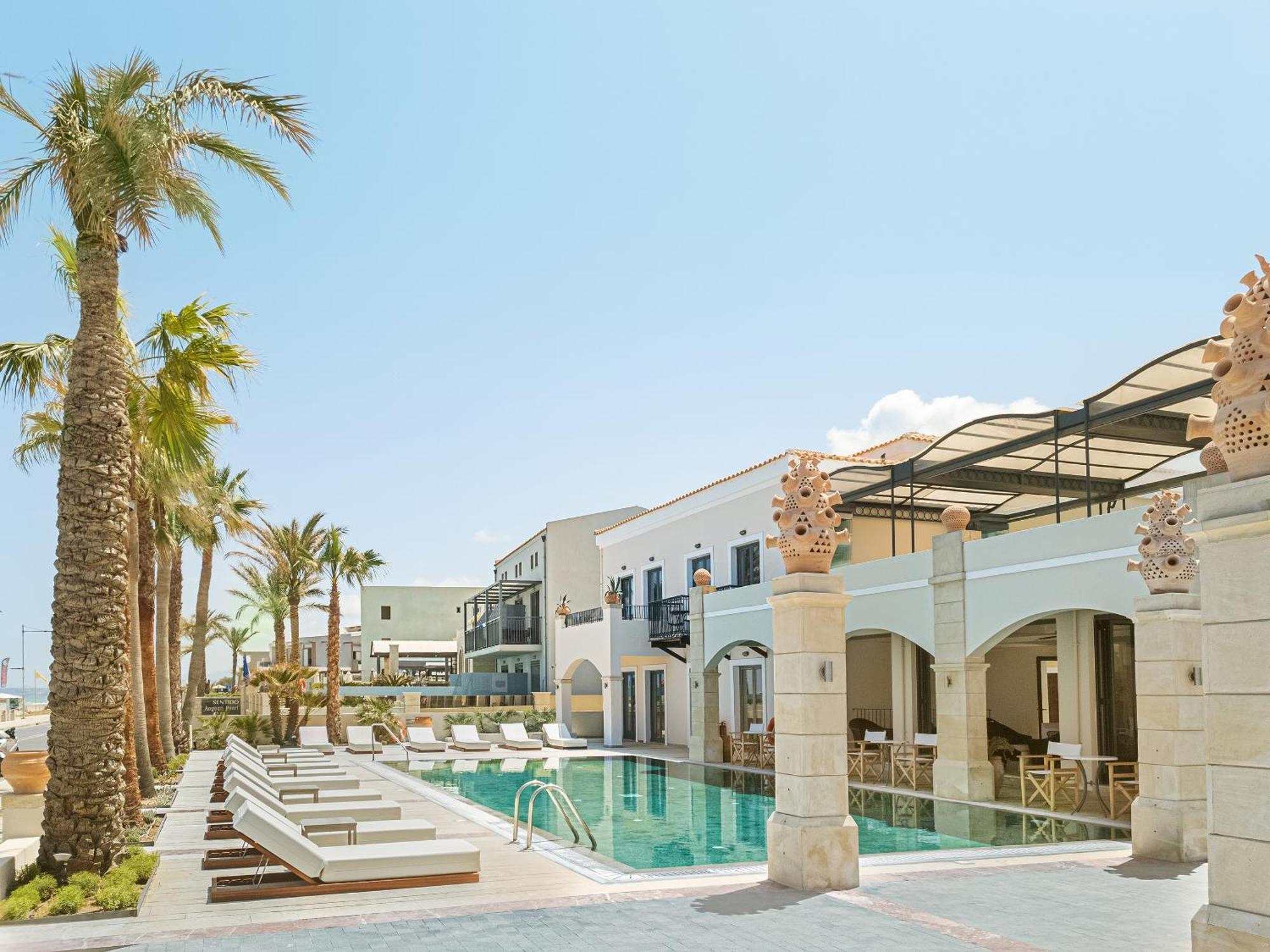Grecotel Plaza Spa Apartamentos Rétino Exterior foto